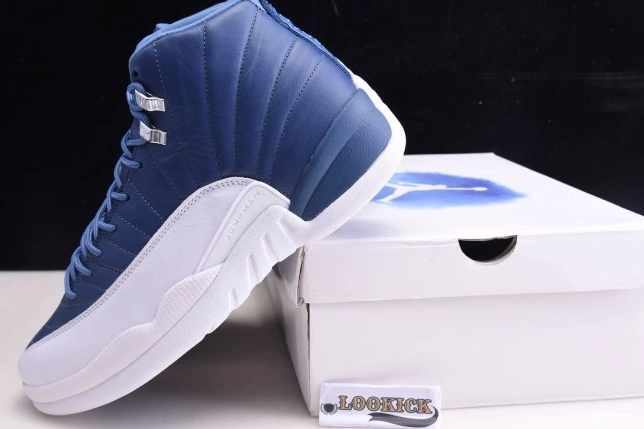 MaikeSneakers Air 12 Stone Retro 130690-404 Jordan Blue 0726